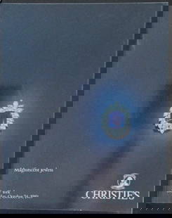 Christie's Magnificent Jewels - October 24, 1989: Christie's Magnificent Jewels - October 24, 1989 Numerous full page color photos. Dated: 1989 Binding: Trade Wraps Type: Jewelry Condition Report: Very Good Plus