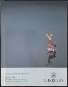 Christie's Antique & Fine Jewelry Dec 4 5th 1989