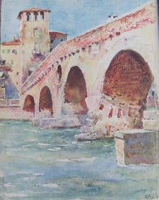 Verona - Ponte Della Pietra - Pierre Vignal