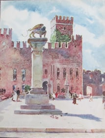 Marostica - Plazza and Muncipio - Pierre Vignal