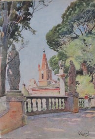 On The Pincio - Pierre Vignal