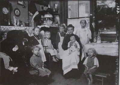 Family In Tenement - Lewis W. Hine