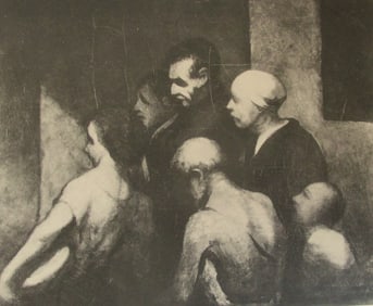 Les Mendiants - Daumier