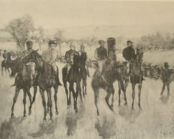 Chevaux de Courses - Degas