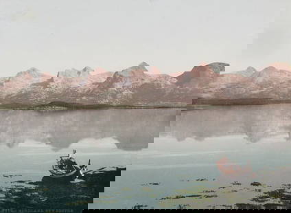 Nordland Syv Sostre - Norway: Nordland Syv Sostre Norway Print Type: Color photo (or) print Dimensions: 6 1/2 x 9" Notes & Literature: De syv s?stre or The Seven Sisters is a mountain range on the island of Alsten in Alstahaug