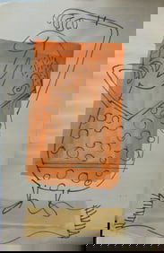 Albert Aquino (American) Orange Man