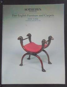 Sotheby's Fine English Furniture and Carpets