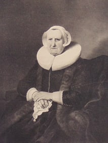 Portrait of Elisabeth Bas - Rembrandt Van Rijn