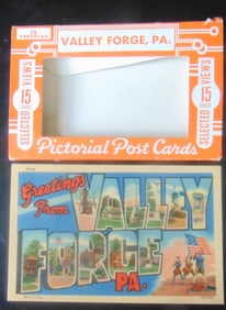 Valley Forge Pennsylvania Postcard Set