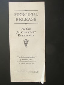 Merciful Release - Euthanasia