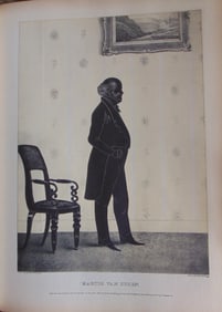 President Martin Van Buren Kellogg Silhouette