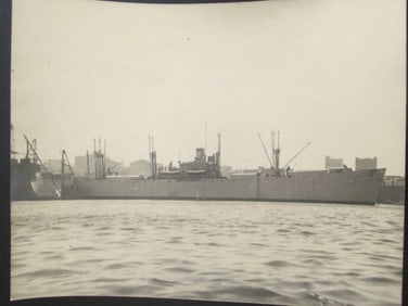 Period photograph of Ship William J. Riddle