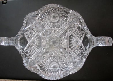 Large Glass Candy Bowl