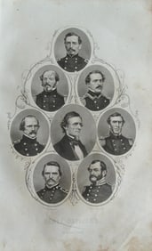 Rebel Officers Civil War- C1862