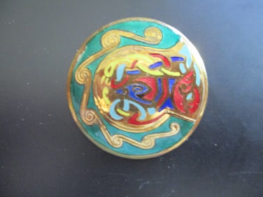 Egyptian Modernist Brooch