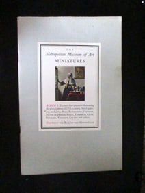 Lot of 10 Metropolitan Museum of Art Miniatures