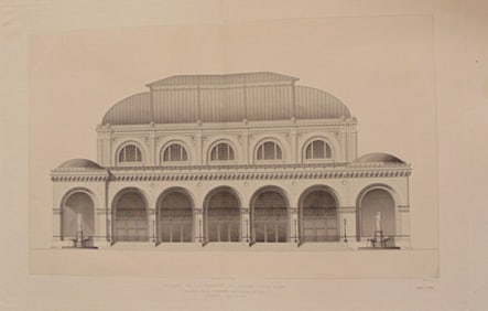 Facade De La Bourse De Dijon
