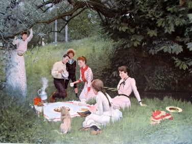 Luncheon on the Grass - Realier Dumas