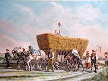 The Last Load - Jules J. Veyrassat. 1828-1893