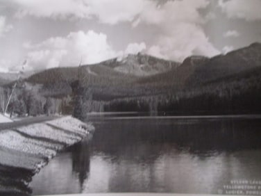 Sylvan Lake - Yellowstone - Albert G. Lucier
