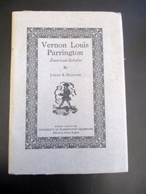 Vernon Louis Parrington - American Scholar