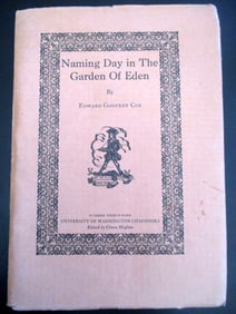 Naming Day in The Garden of Eden