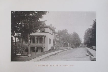 View On High Street - Middletown NY 1893