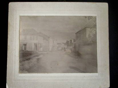 Port Antonio Jamaica West Indies: Port Antonio Jamaica West Indies Place notation on reverse. Early Photograph Dated: 1899 Subject: Western Americana Medium: Gelatin silver Dimensions: 5 1/2 x 6 1/2