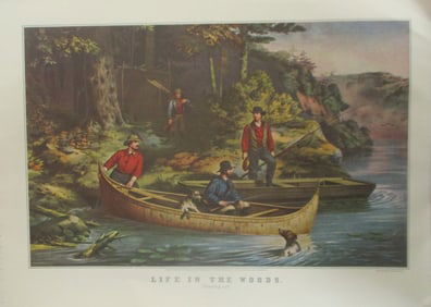 American Hunting Scenes - Currier Ives