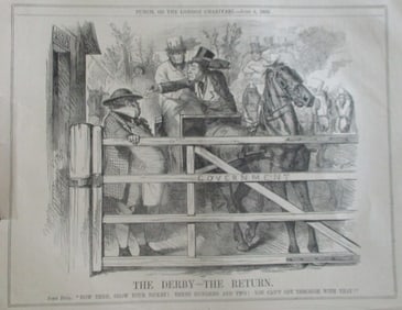 The Derby - The Return - Punch Engraving
