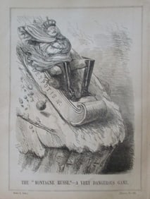 The Montagne Russe - Punch Engraving