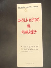 Riots Death of Martin Luther King - Rare