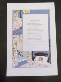 Bed In Summer (Robert Louis Stevenson)