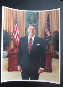 President Ronald Reagan - Michael Evans Photograph