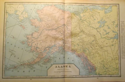Large Map of Alaska