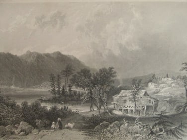 Saw Mill At Centre Harbour - Lake Winipiseogee