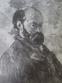 Portrait de l'artiste par lui-meme - Paul Cezanne