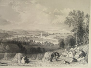 Coldstream From The English Side (Scotland)