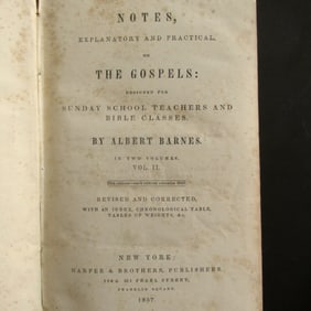 Notes On The Gospels 1857