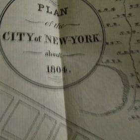 Plan of the City of New York - Survey 1763