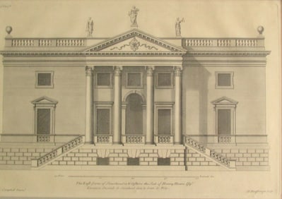 East Front of Stourhead - Henry Hoare Esq