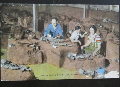 Indian Burial Pit, Salina, Kansas