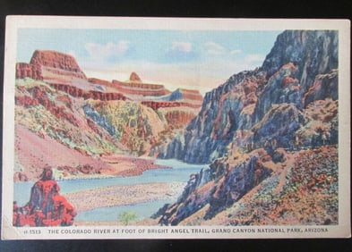 Colorado River At Foot of Bright Angel Trail