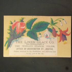 The Linen Glace Co - Boston Mass
