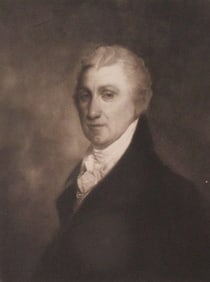 Portrait President James Monroe - Folio Engraving