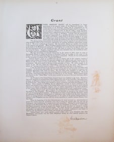 Tribute To President Ulysses S. Grant