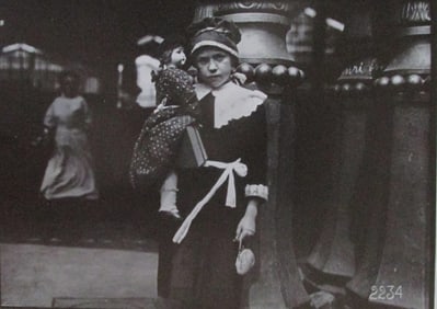 Child With Doll France - Lewis W. Hine