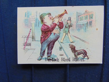 Burdock Blood Bitters - Victorian Trade Card