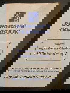 AB Bookman's Yearbook 1980: AB Bookman's Yearbook - 1980 Part One: The Old & The New. Includes 22 specialist articles on bookselling. Scarce. Dated: 1980 Publisher: AB Bookman