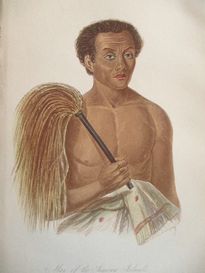 Man of the Samoan Islands 1855 (1 of 2)